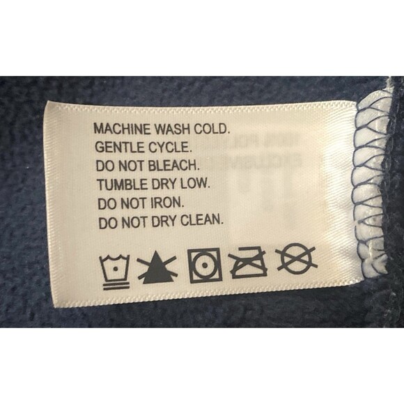 Orvis Sherpa Fleece Vest Large Navy Full Zip High Pile Outdoor Hiking Jacket - Picture 8 of 13